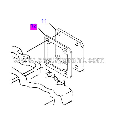 Gasket Caterpillar 432D