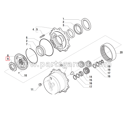 Gear nut