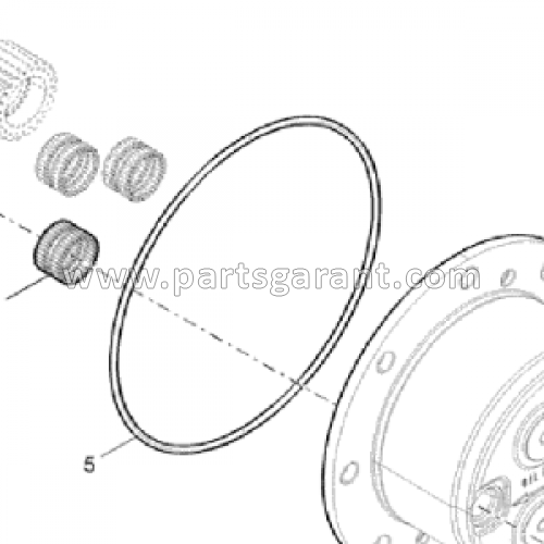 New Holland B90B hub o-ring