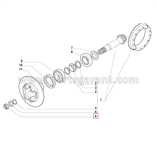 Nut M30x2