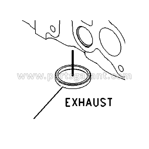 Valve seat exhaust Caterpillar 325D