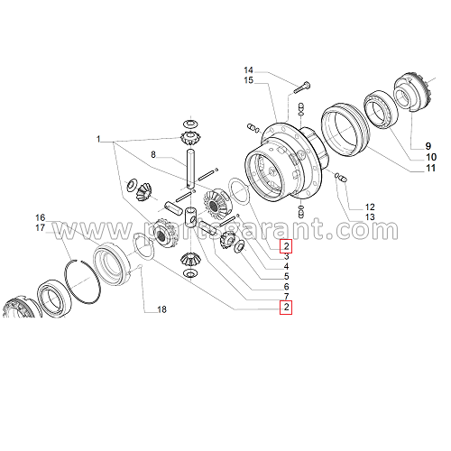 Differential disc