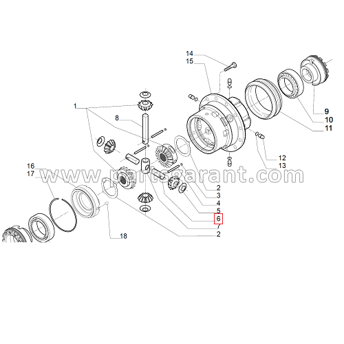 Differential axis