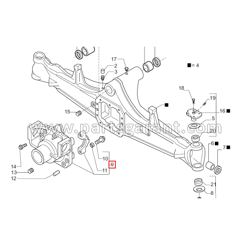 Differential caliper