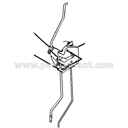 Door lock Caterpillar 325D