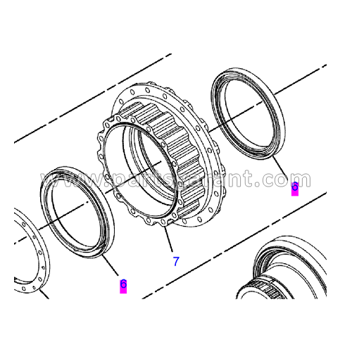 Caterpillar 325D Wheel Bearing