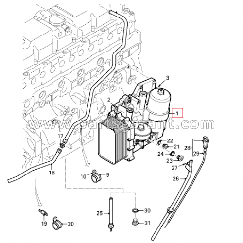 Gearbox link Daf XF105