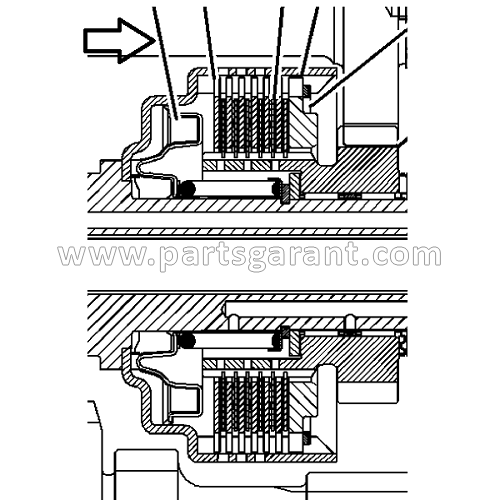 Caterpillar 432D piston