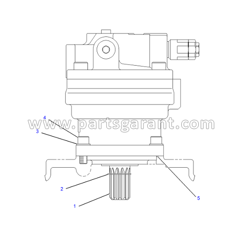 Caterpillar 325D Swing Hydraulic Motor