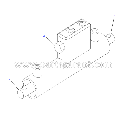 Caterpillar 434E Quick Release Hydraulic Cylinder