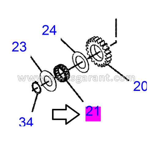 Bearing Caterpillar 325D