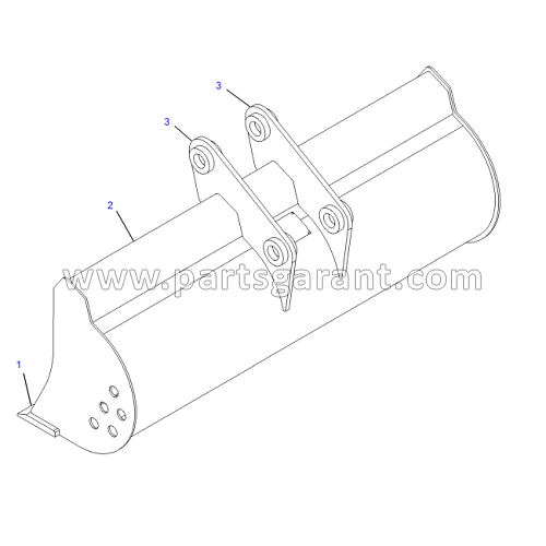 Front shovel (1500 mm) Caterpillar 432D