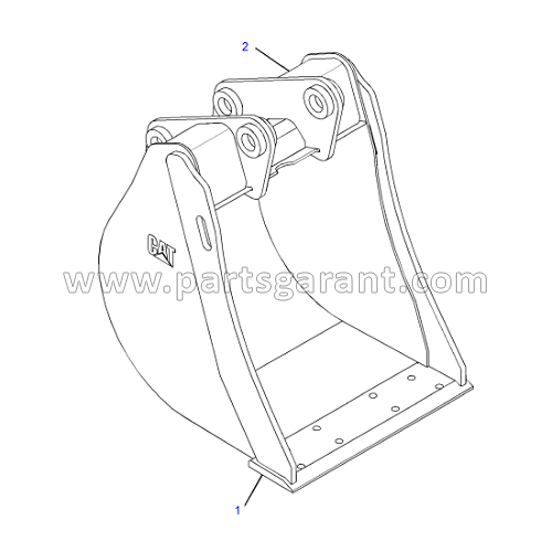 Bucket (610 mm) Caterpillar 432D