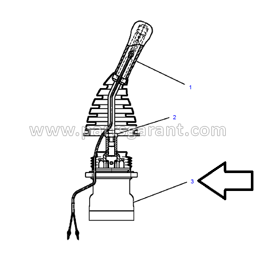 Caterpillar 325D Joystick Hydraulic Valve