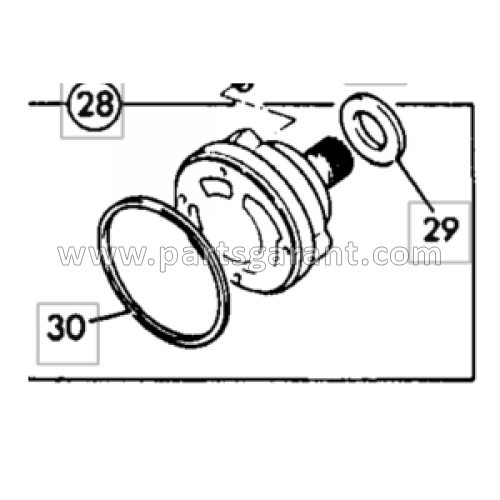 JCB 3CX oil pump