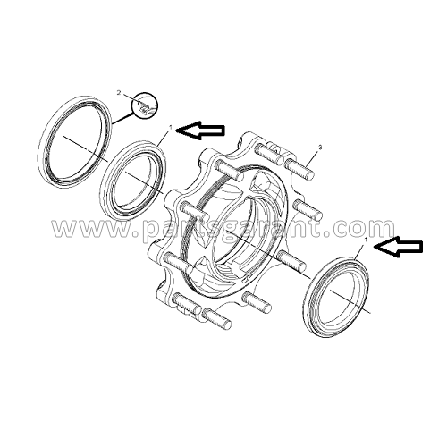 Caterpillar 428 E Wheel Bearing