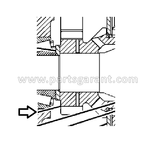 Gear (19 teeth) Caterpillar 432D