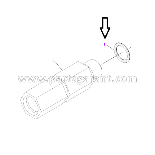 Caterpillar 325D Fuel Regulator O-Ring