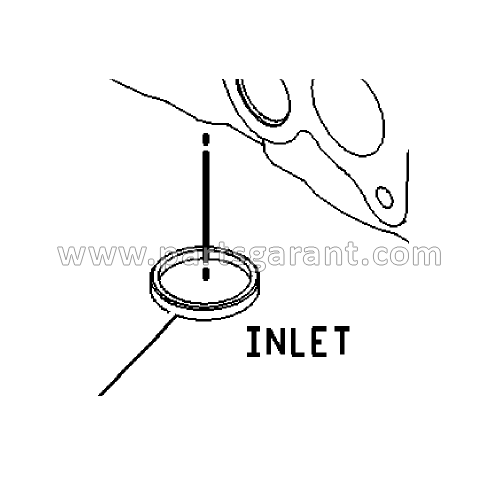 Intake valve seat Caterpillar 325D