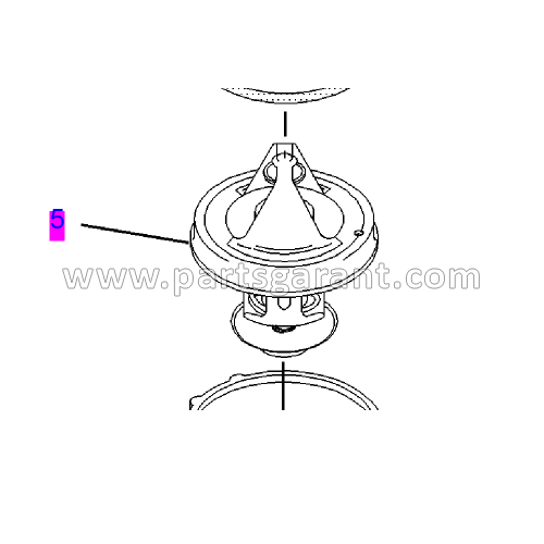 Thermostat Caterpillar 432D