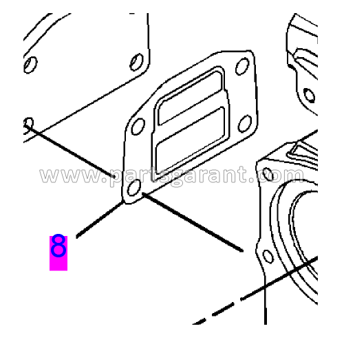 Gasket Caterpillar 428 E