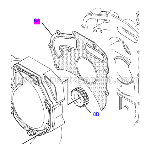 Gasket Caterpillar 428 E