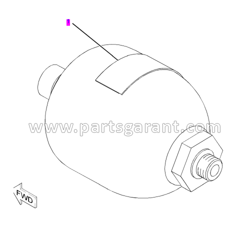 Caterpillar 434E battery