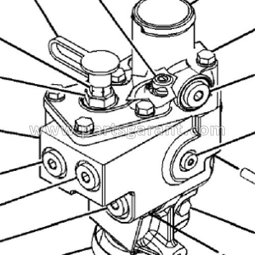 Thermostat housing assembly Caterpillar 325D