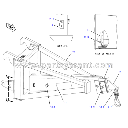 Caterpillar 434E lift