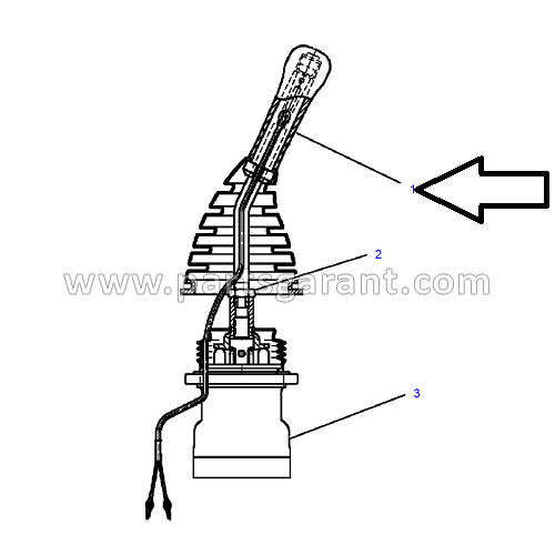 Joystick left Caterpillar 325D