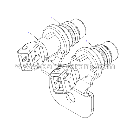 Engine speed sensor Caterpillar 325D