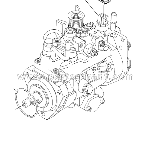 Caterpillar 428 E high pressure fuel pump