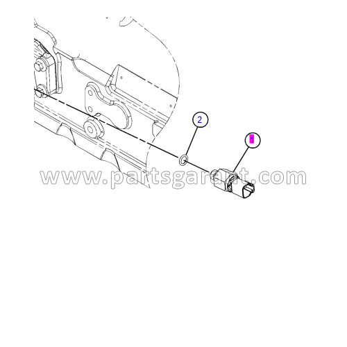 Oil pressure sensor Caterpillar 428 E