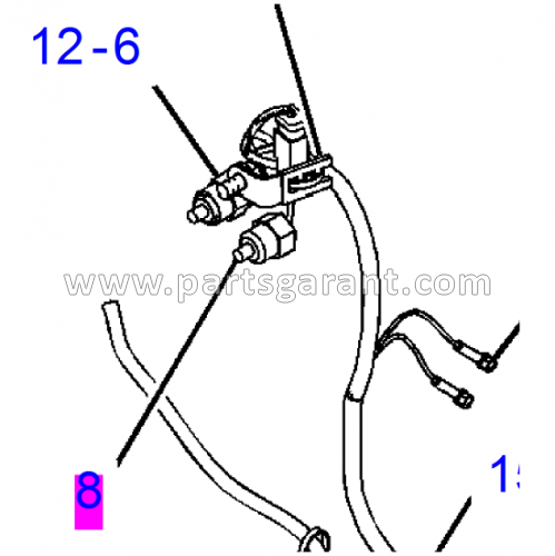 Temperature sensor Caterpillar 428 E