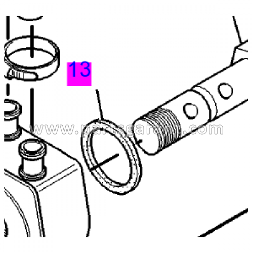 Caterpillar 432D ring