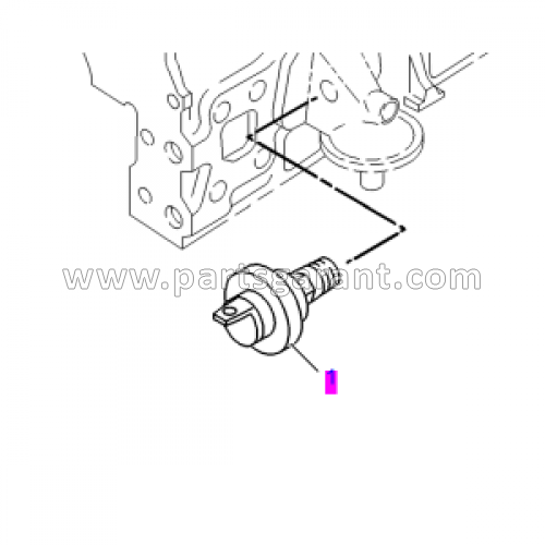 Oil pressure sensor Caterpillar 432D