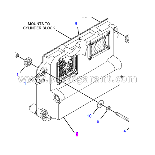 Caterpillar 325D Engine Control Module