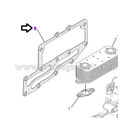 Gasket Caterpillar 428 E