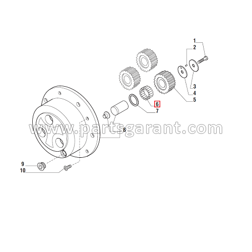 Bearing needle 5 x 29.8