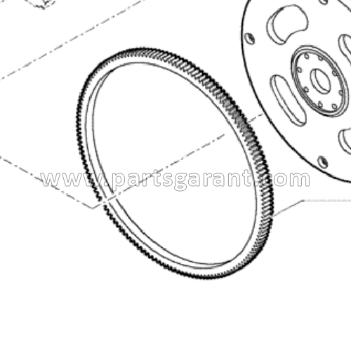 Case 580ST flywheel crown