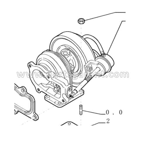 Turbocharger New Holland LB110B