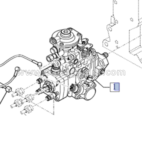 New Holland B90B high pressure fuel pump