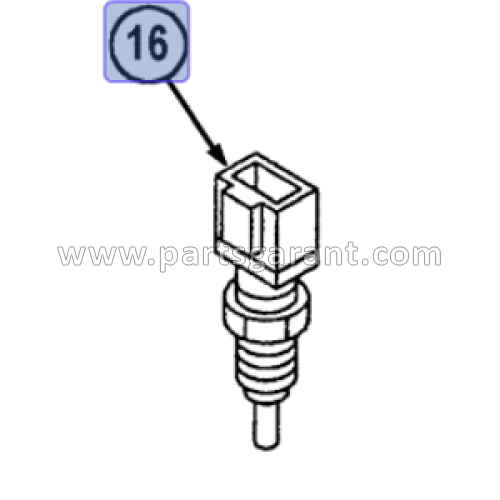 Case CX210 Engine Temperature Sensor