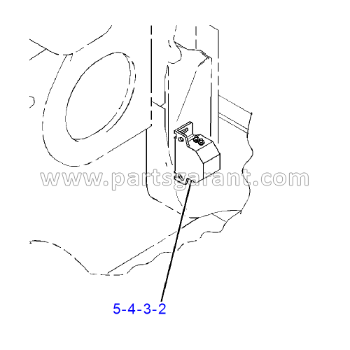 Reverse signal Caterpillar 434E