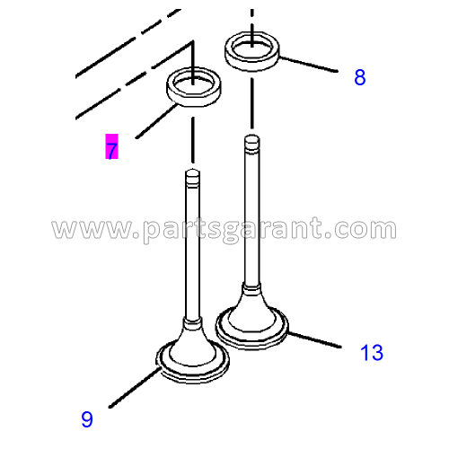 Caterpillar 428 E Intake Valve Seat