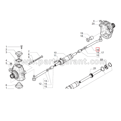 Tie Rod End LH