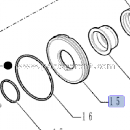 New Holland B90B clutch piston