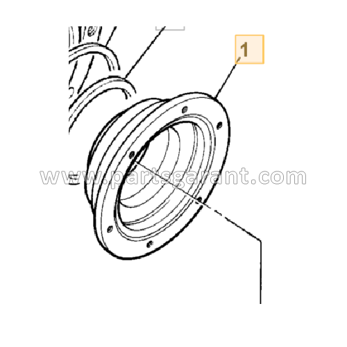 JCB 4CX brake piston