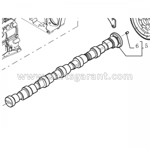 New Holland E215 camshaft