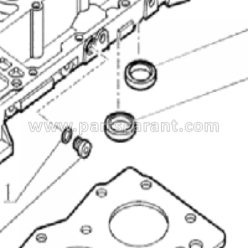 New Holland B90B Exhaust Valve Bushing